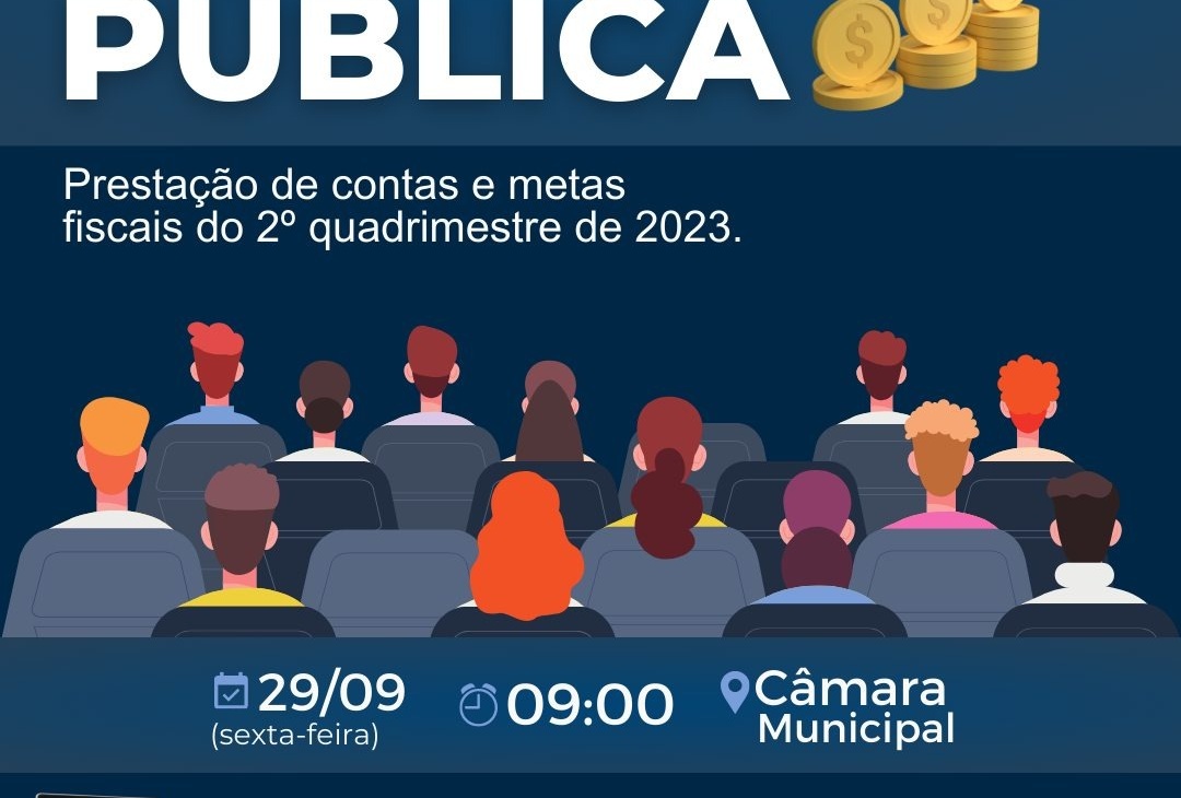 Audiência Pública de Prestação de Contas e Metas Fiscais referente ao 2º quadrimestre de 2023