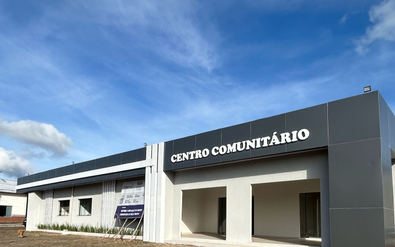 Inauguração do Centro Comunitário Paulo Almeida