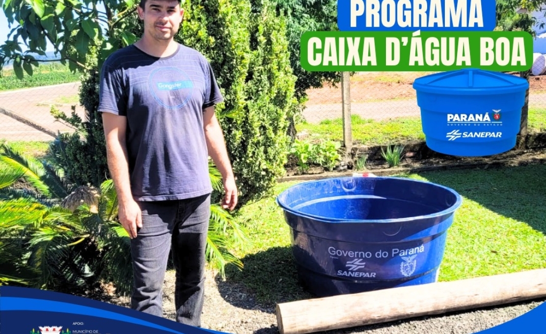 Entrega programa Caixa D’Água Boa