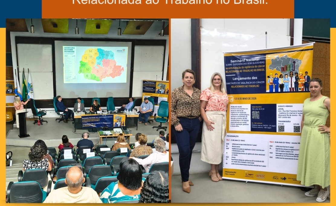 Seminário sobre Experiências Bem-Sucedidas na Estruturação da Vigilância do Câncer Relacio...
