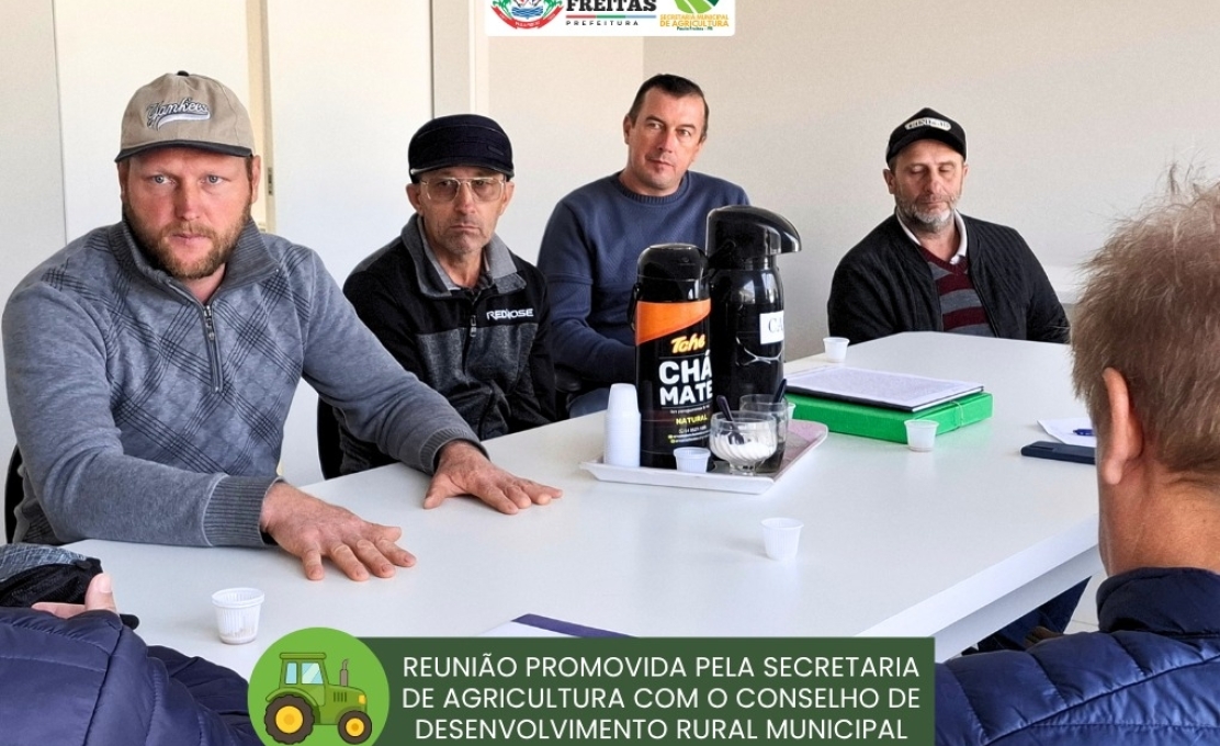 Reunião com o Conselho de Desenvolvimento Rural Municipal