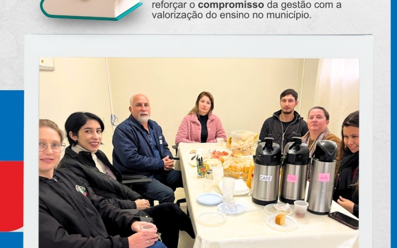 Encontro para discussão da gestão da educação no município