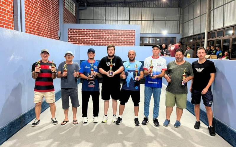 Grande final do Campeonato Municipal de Bocha de Paula Freitas