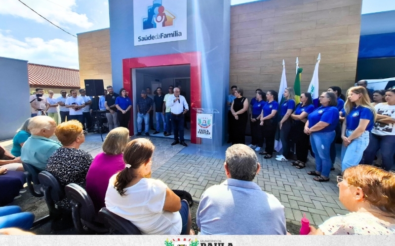 Reinauguração da Unidade Básica de Saúde da Rondinha