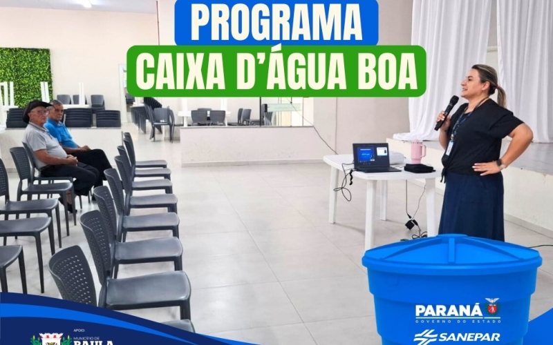 Programa Caixa D´água Boa